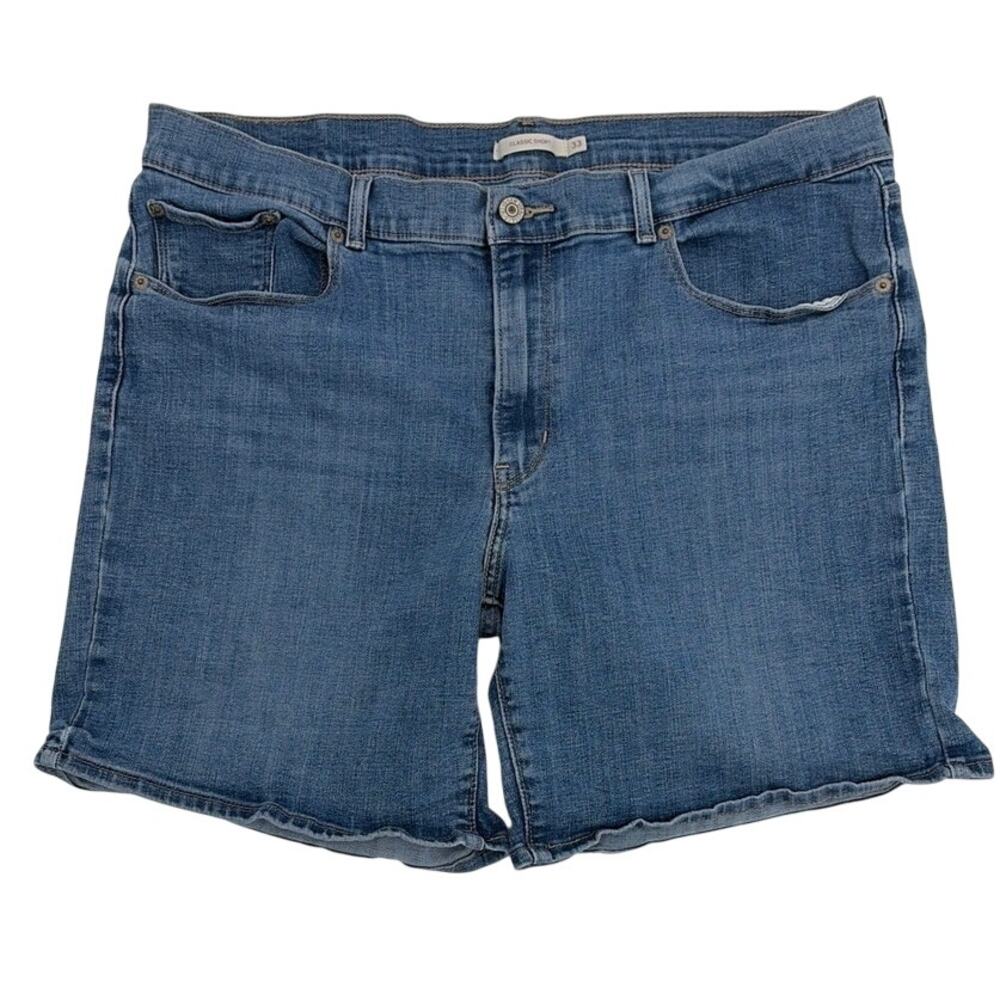 Levi's Blue Denim Jean Shorts